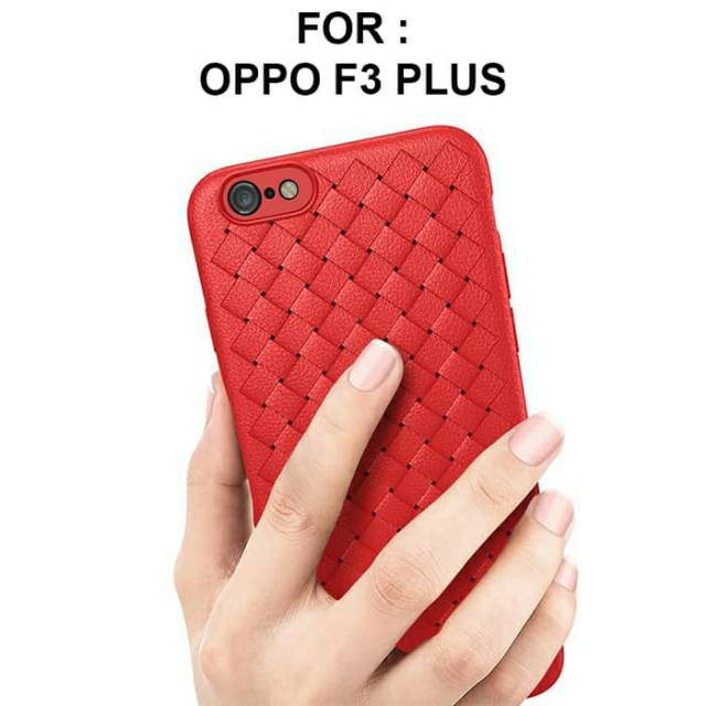 Woven case Oppo F3 Plus / case hp / soft case Oppo F3 Plus / hard case Oppo F3 Plus