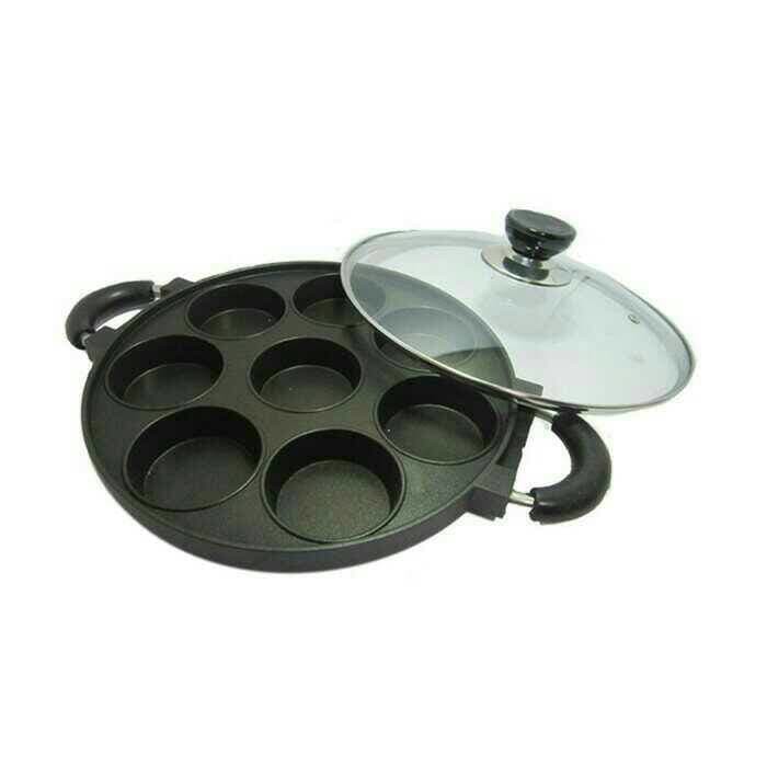 MURAH Cetakan 8 lubang Loyang Martabak mini Kue lumpur Apem Wingko