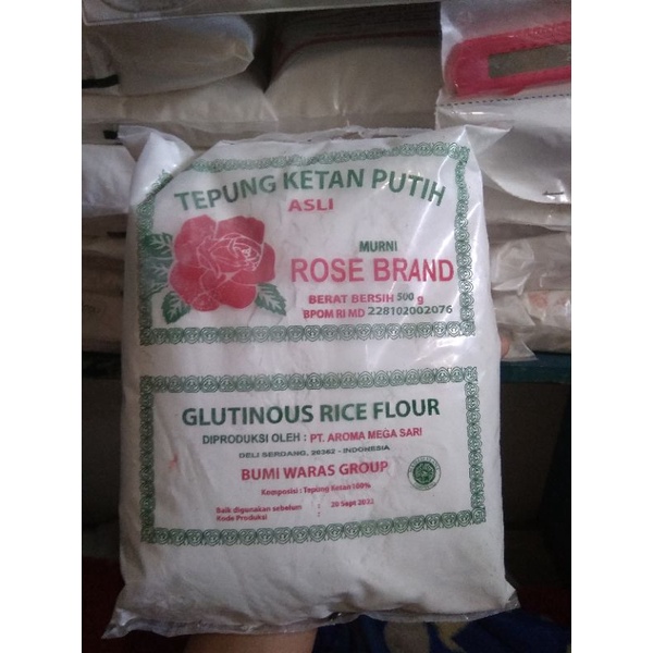

[ TERMURAH ] Tepung Ketan Putih Kemasan 500g
