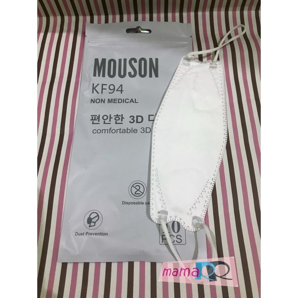 Masker Mouson KF94 warna putih