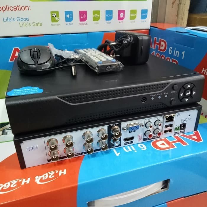 DVR CCTV Exmeye 8 Channel 1080 P 2MP 6in1