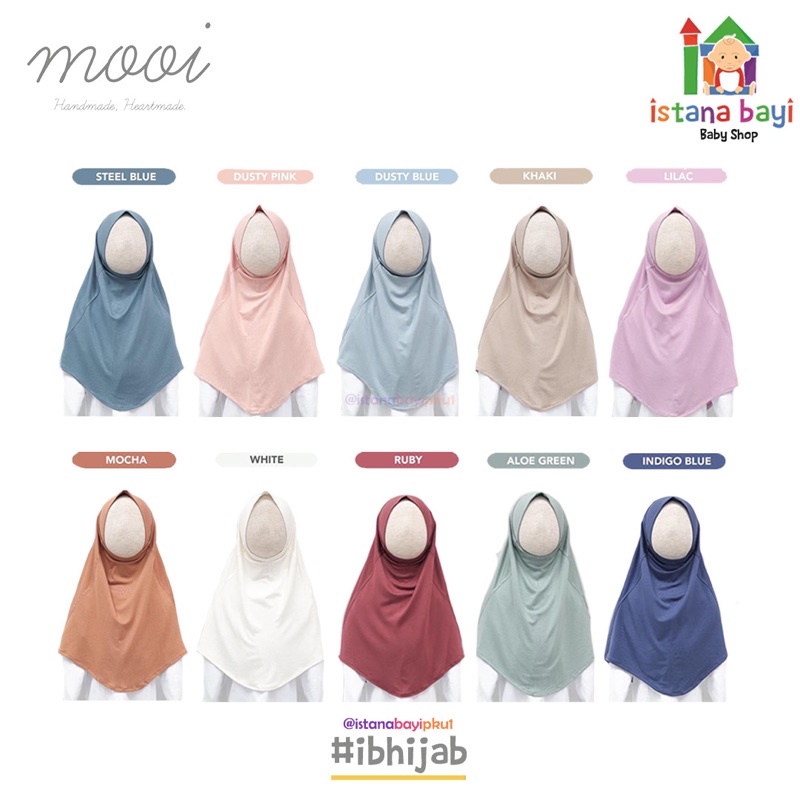 Mooi Hijab Instant SML/Hijab Anak- Baby Hijab - MOOI IED COLLECTION
