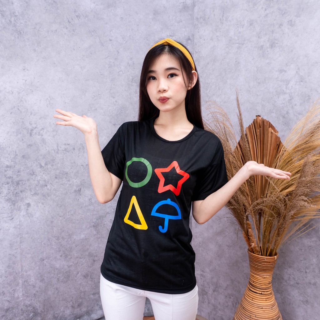 Kaos Premium KOREA  GAME Dalgona Candy Challenge Gulali Kpop Baju Premium Distro