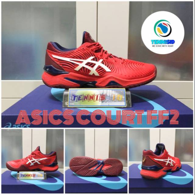 Sepatu Tenis Tennis Asics Court FF 2 AO 2020 - Red