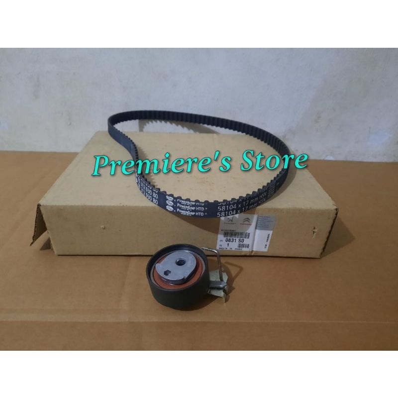 timing belt dan laher timing belt peugeot 206 original