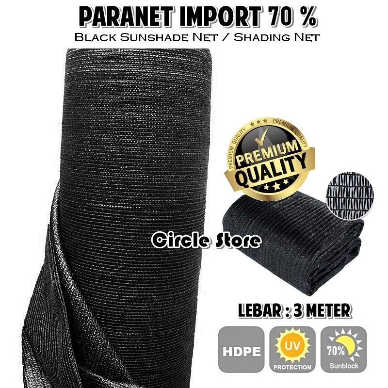 Jaring Paranet Import Super 70% / Jaring Teduh / Shading Net Premium