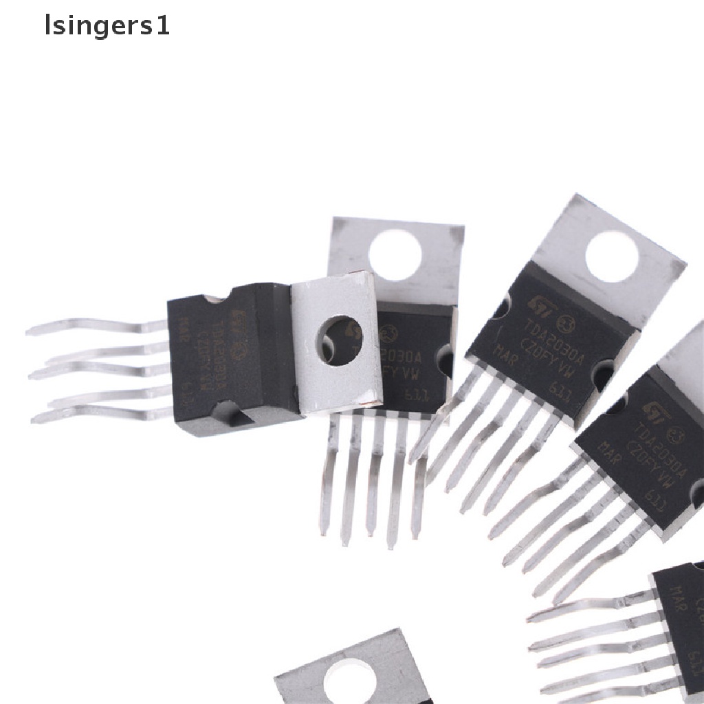 (lsingers1) 6pcs TDA2030A TO-220 18W Hi-Fi Amplifier 35W Driver Integrated Circuit