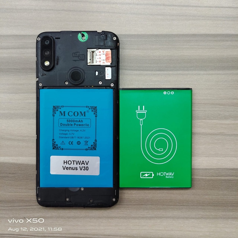 Battery Batere Batre Baterai Double Power Mcom HOTWAV Venus V30