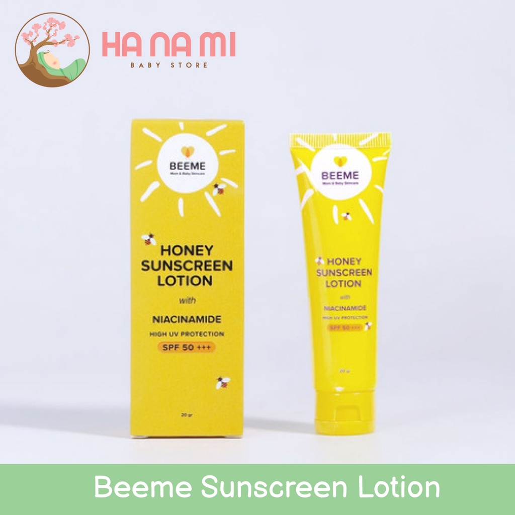 Beeme Sunscreen Lotion SPF 50+++ with Niacinamide