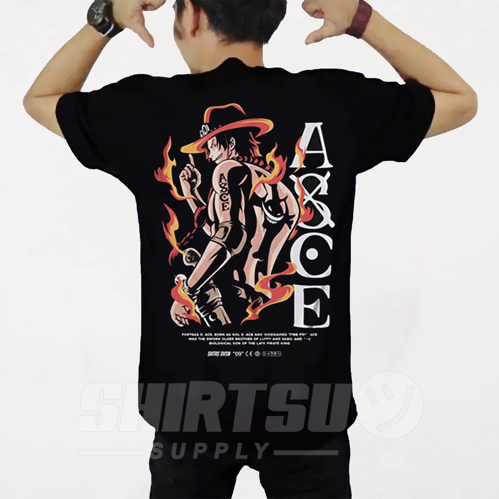 Baju Kaos T Shirt Distro Oblong Pria Wibu Gambar Sablon Merchandise Hitam Anime Bounty Wanted Portga