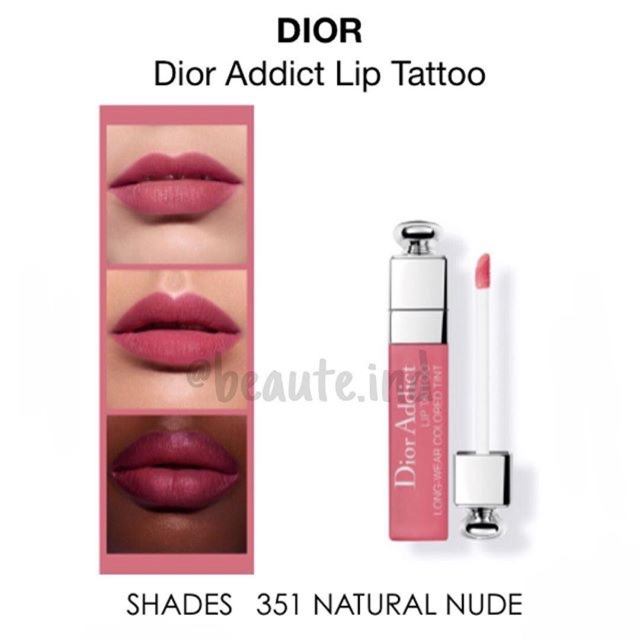 Dior Addict Lip Tattoo 351 Natural Nude 