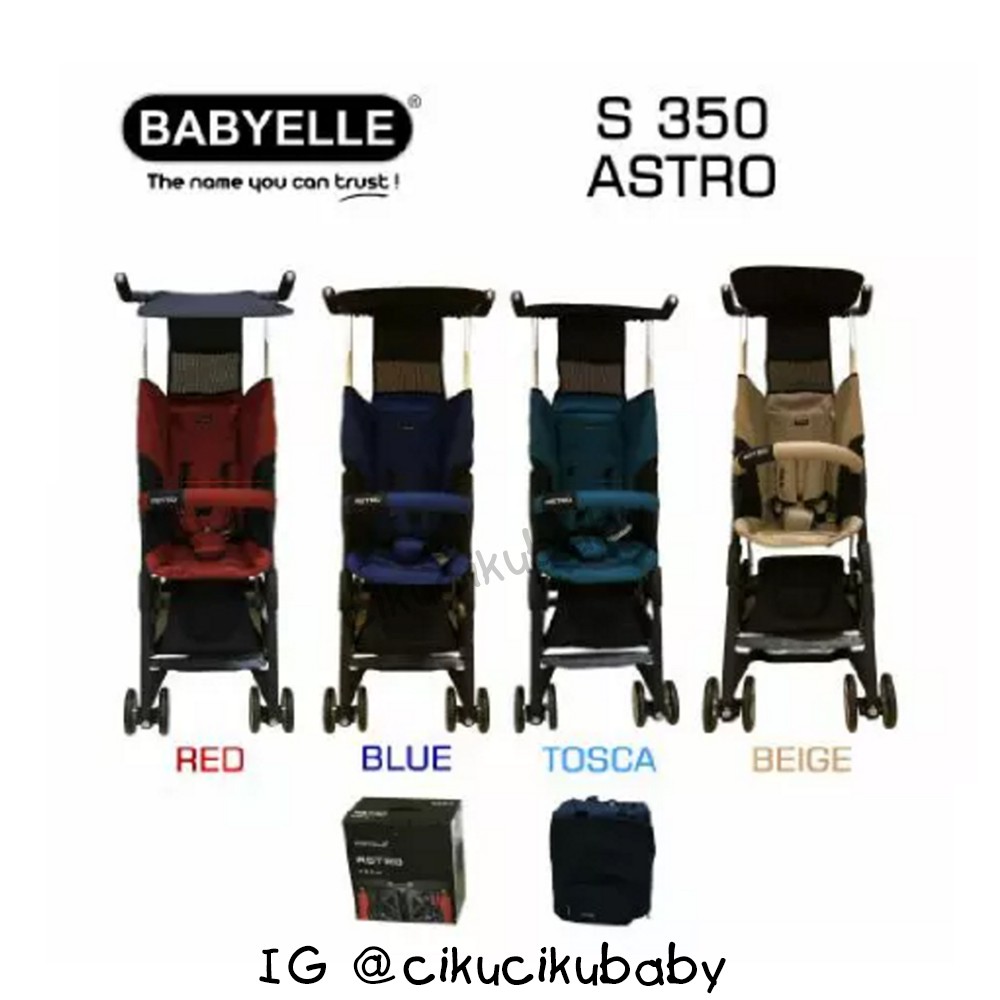 Stroller Babyelle Astro S350 Kereta Dorong Bayi Shopee Indonesia