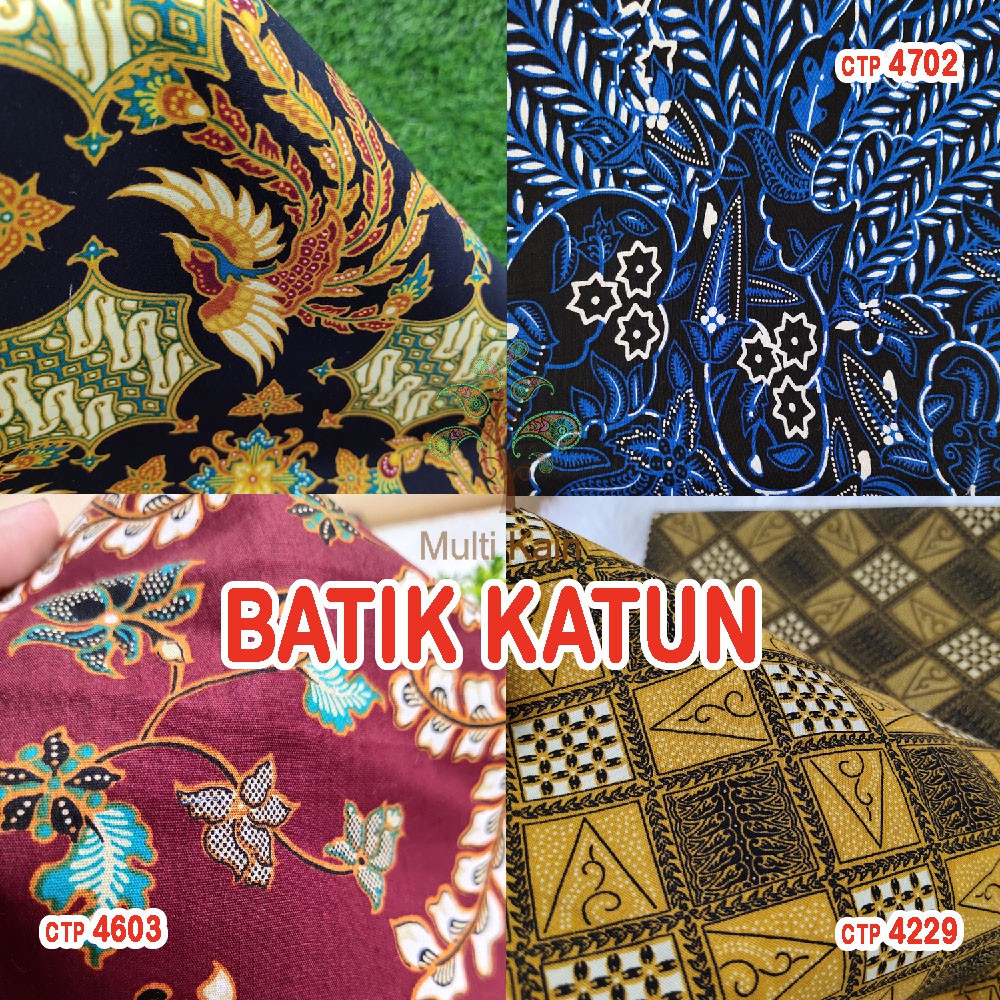 bahan multi kain Batik katun jepang / cotton japan print Batik