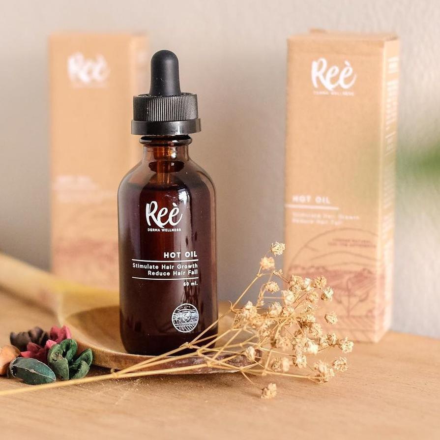 ☼ Ree Derma Hot Oil 60ml / ReeDerma Hot Oil ( Minyak Penumbuh Rambut ) ☝