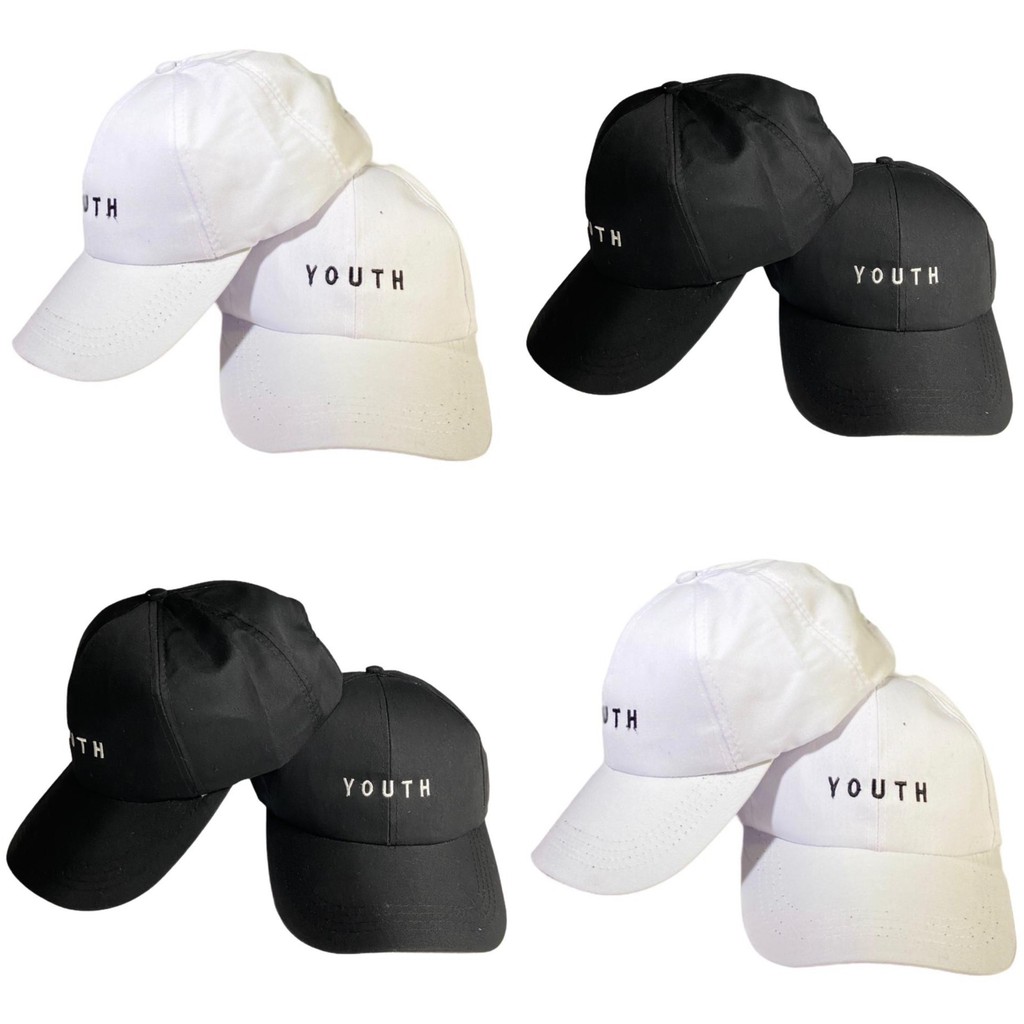 Topi Baseball Kekinian Murah Bordir Gaya Korea Pria Wanita Bordir YOUTH