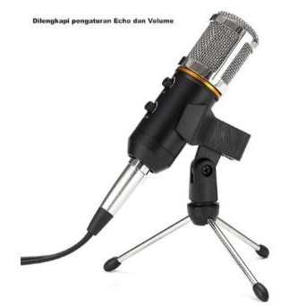 Condenser Microphone 3.5mm - Mic Kondeser KTV Karaoke MK-F200TL