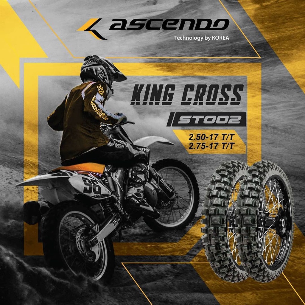 Ban Motor ASCENDO 2.75-17 ST002 KING CROSS TRAIL Tubetype Ring 17