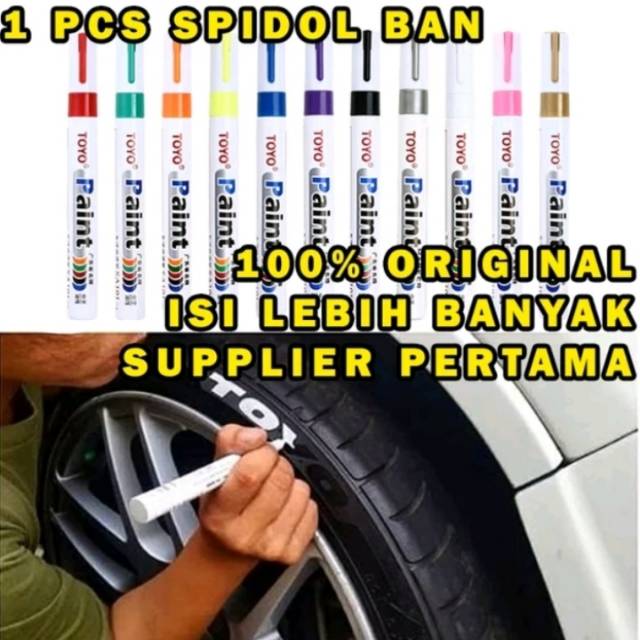 

Spidol Ban TOYO/VAUTO original kualitas terbaik