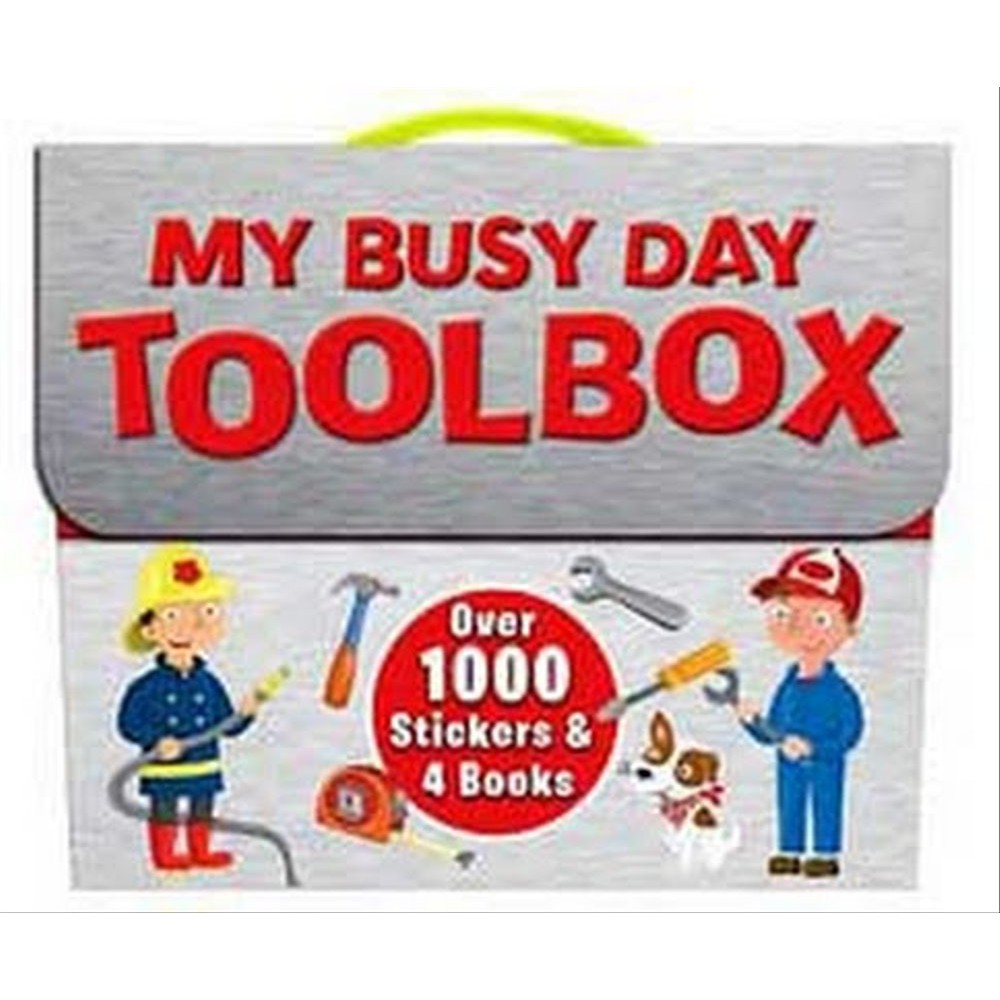 

1000S OF STICKERS: MY BUSY DAY TOOLBOX Original 100%