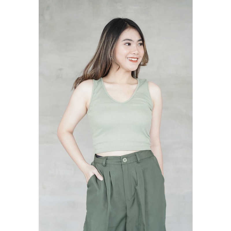 Jane Tanktop Atasan Tank Top Wanita