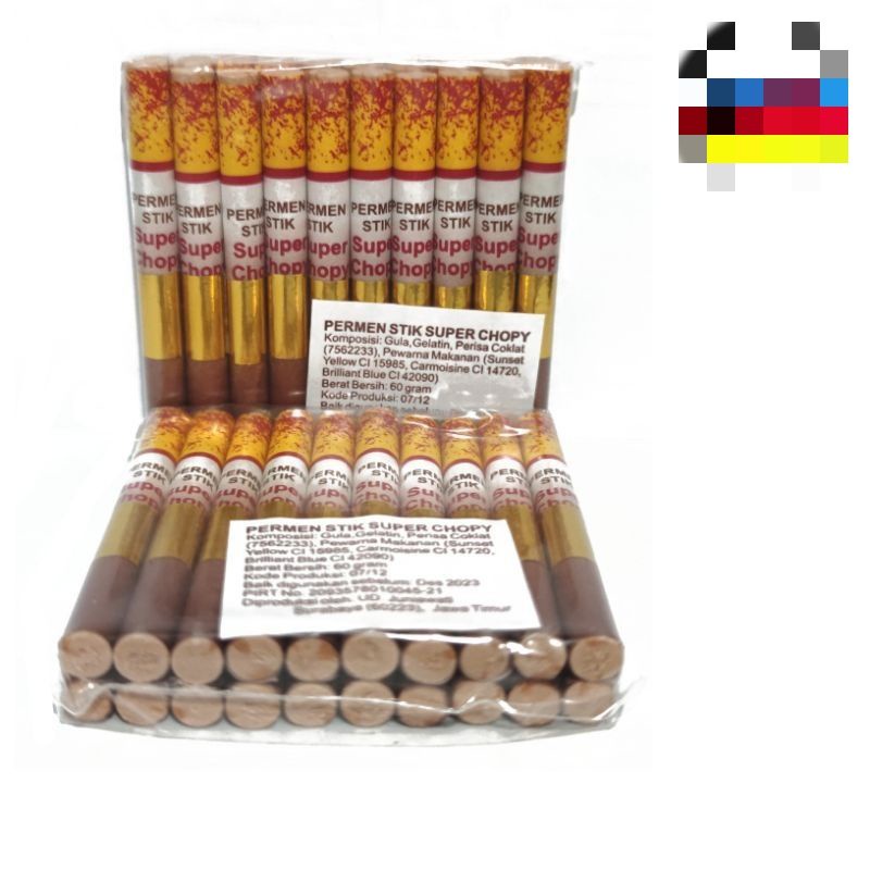 

Permen Stik Jadul - Permen Stik Cokelat - SUPER MURAH - (isi 20 pc)