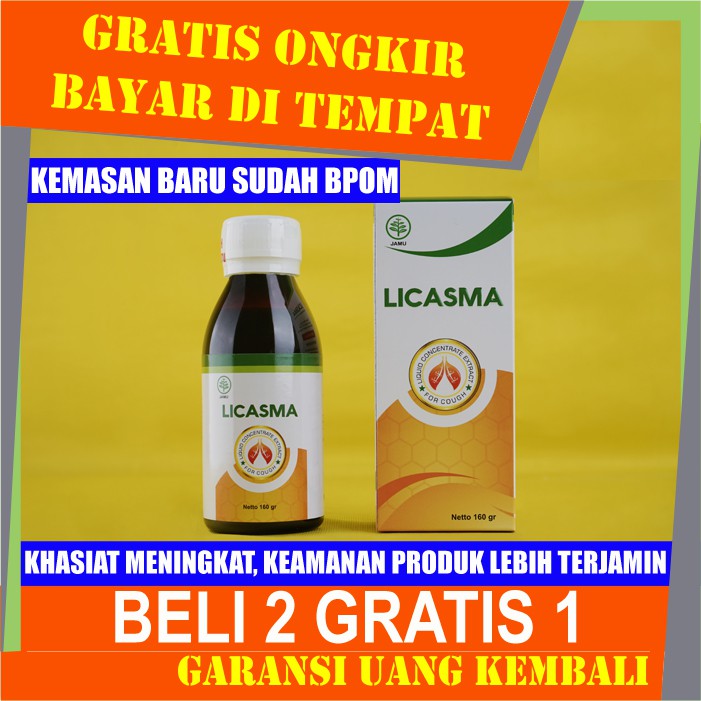 LICASMA HERBAL ALAMI - OBAT ASMA & SESAK NAFAS