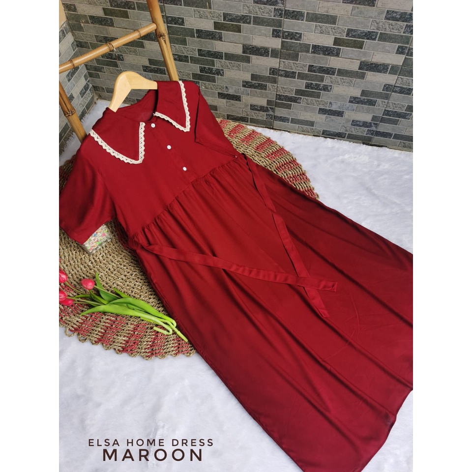 ELSA MIDI DRESS / MIDI POLOS / MIDI KEKINIAN /LAROSSA OFFICIAL