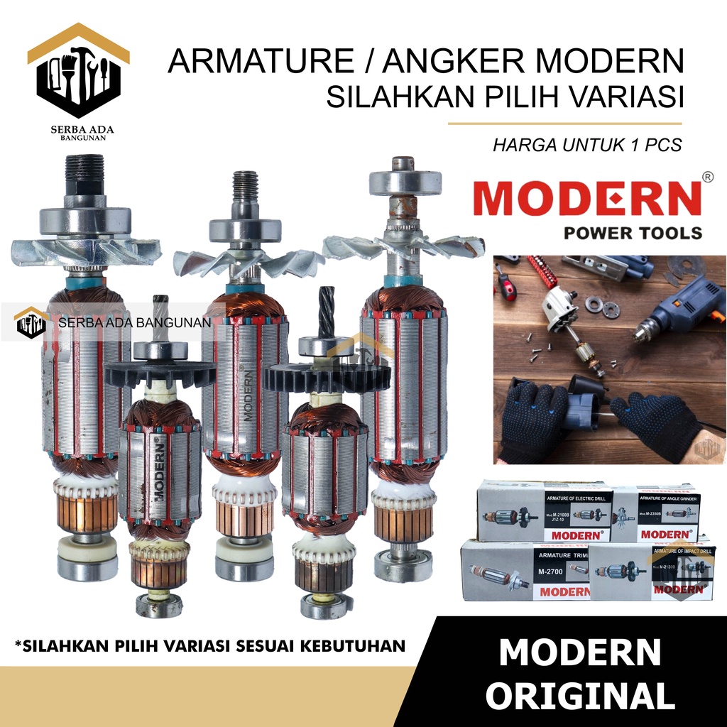 Armature Angker Mesin Serut Planer Ketam Makita Modern 2900 1900