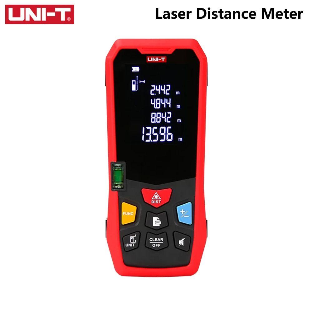 POPULAR Populer Distance Meter UNI-T Alat Tes 40M 60M 80M 100M Penggaris Digital