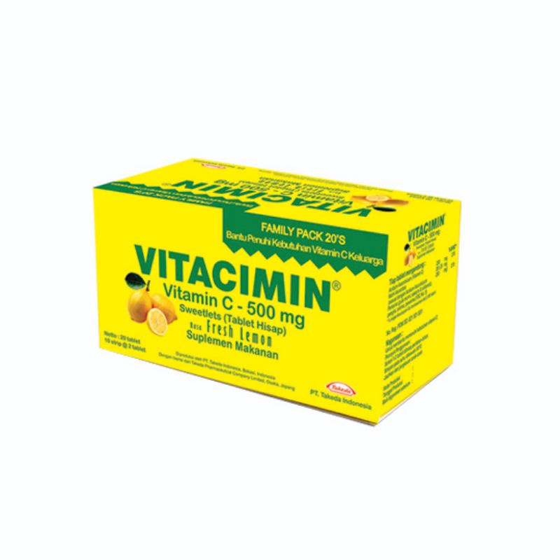 VITACIMIN 500MG FAMILY PACK-ISI 20 TAB