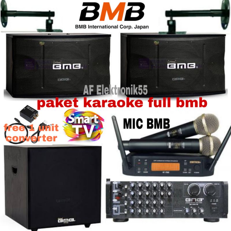 Paket Sound System Karaoke Full BMB Garansi Resmi BMB