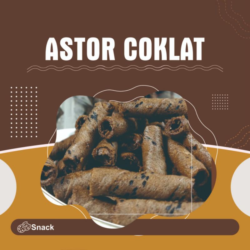 

Snack Astor Coklat 500gr