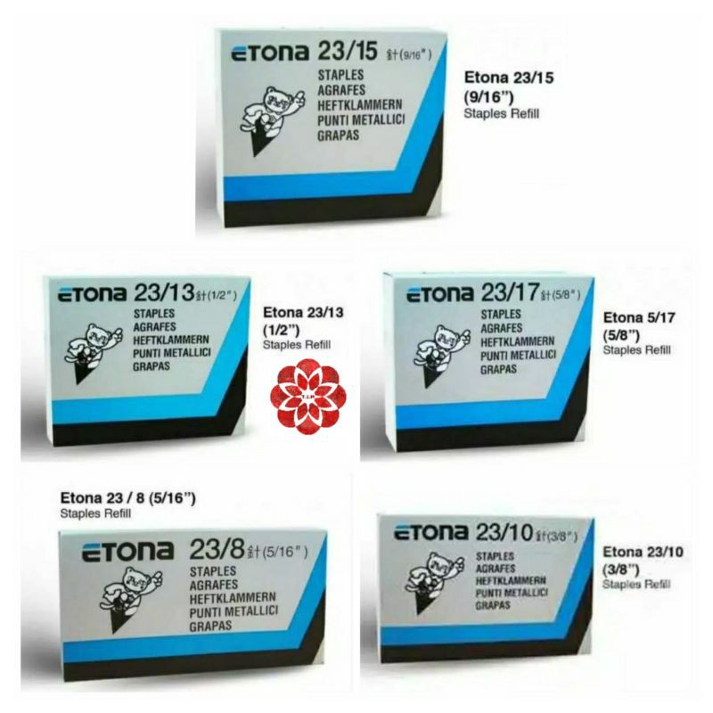 Isi Staples Jilid Etone 2310-2308-2313-2315-2317