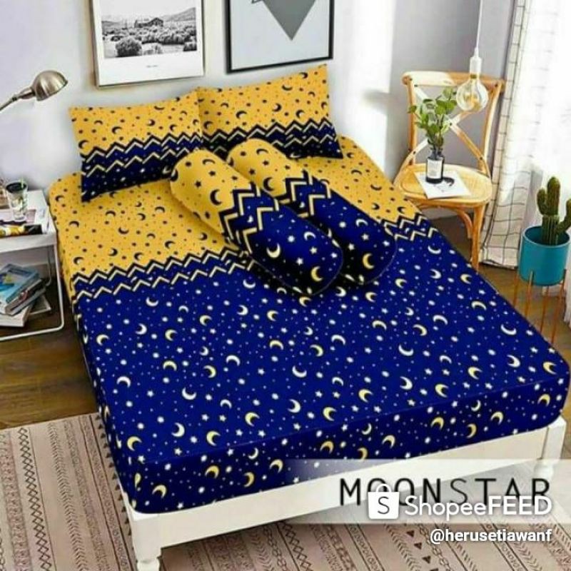 SIZE 100*200* SARUNGKASUR SPREI RESLETING TINGGI NYA ( 10*15*20*25*30*35 )