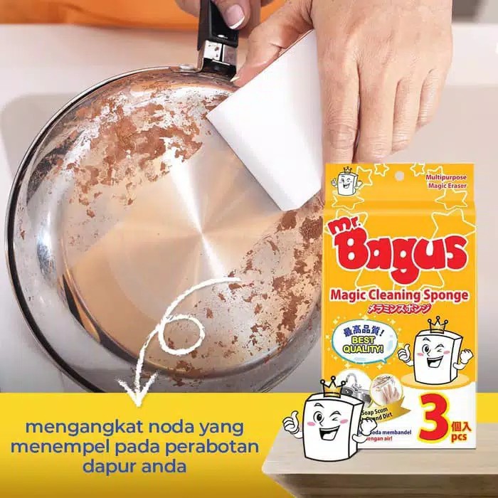 Mr. Bagus MAGIC CLEANING SPONGE isi 3pcs