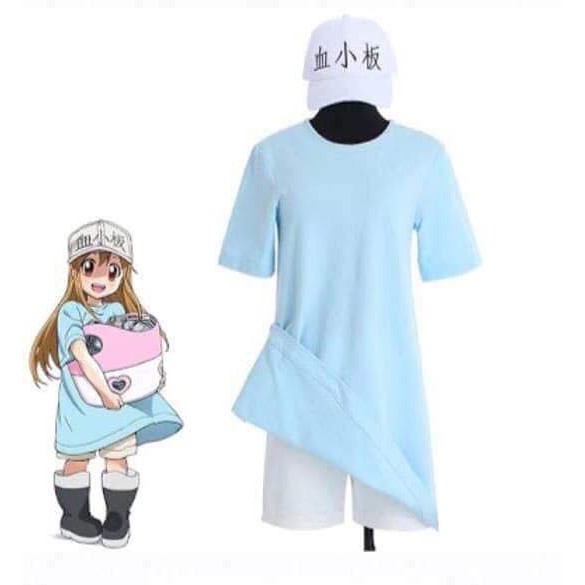 Kaos Anone Anone Platelet Cosplay