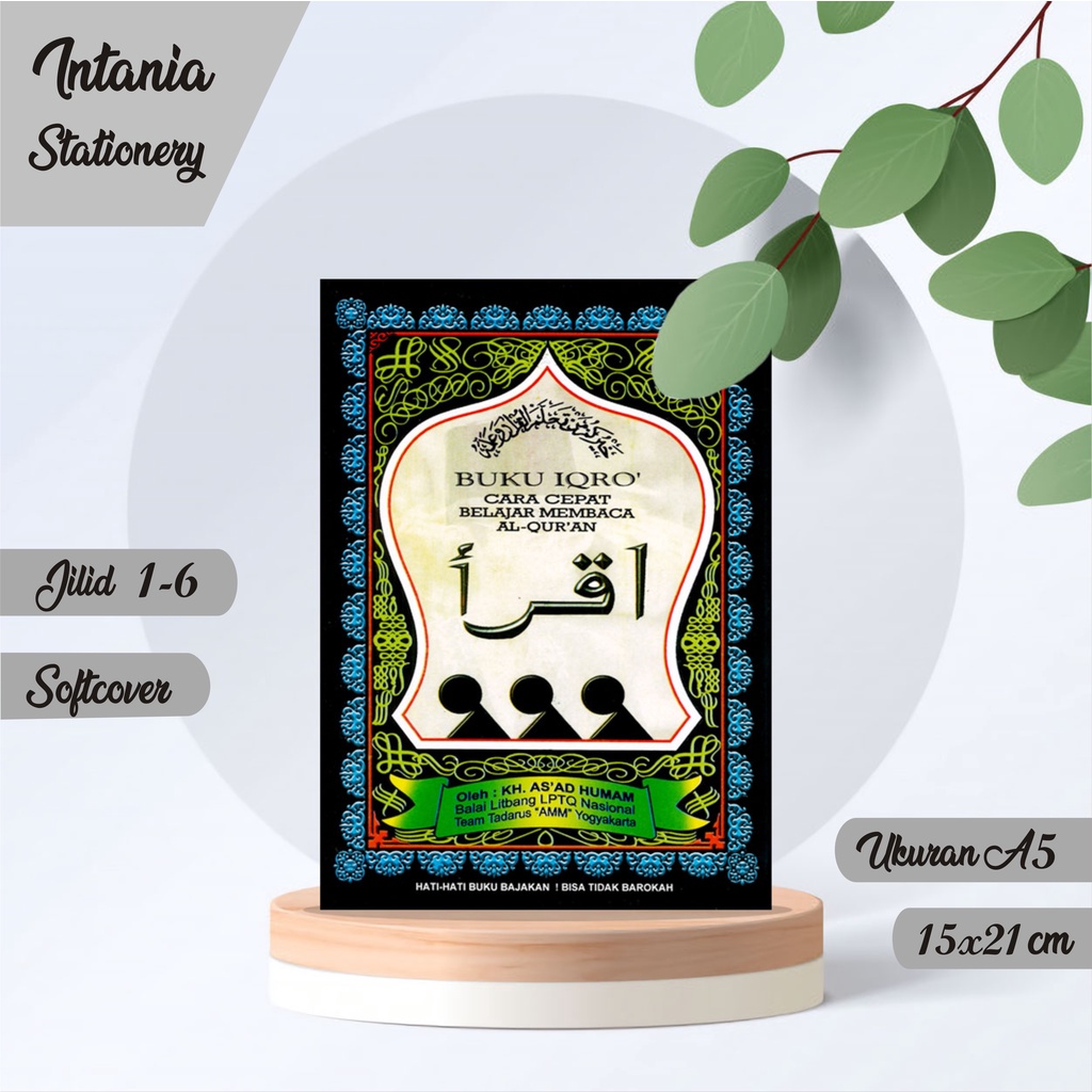IQRO BESAR JILID 1 SAMPAI 6, BUKU IQRO BESAR
