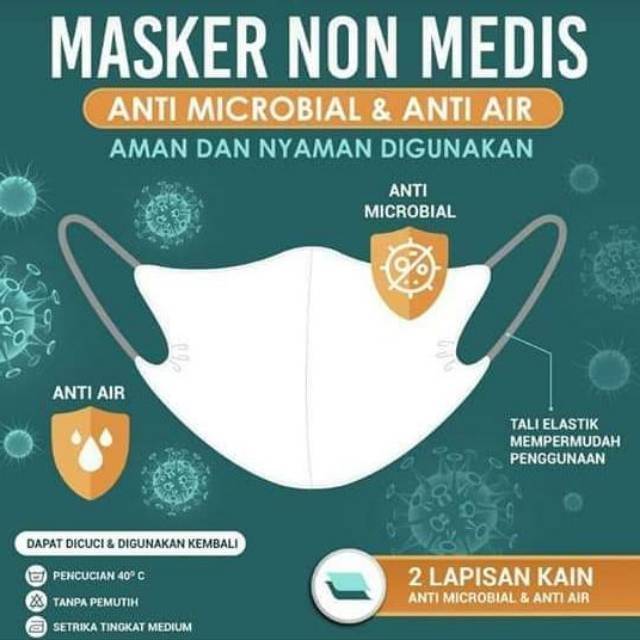 Masker Sritex original anti microbial
