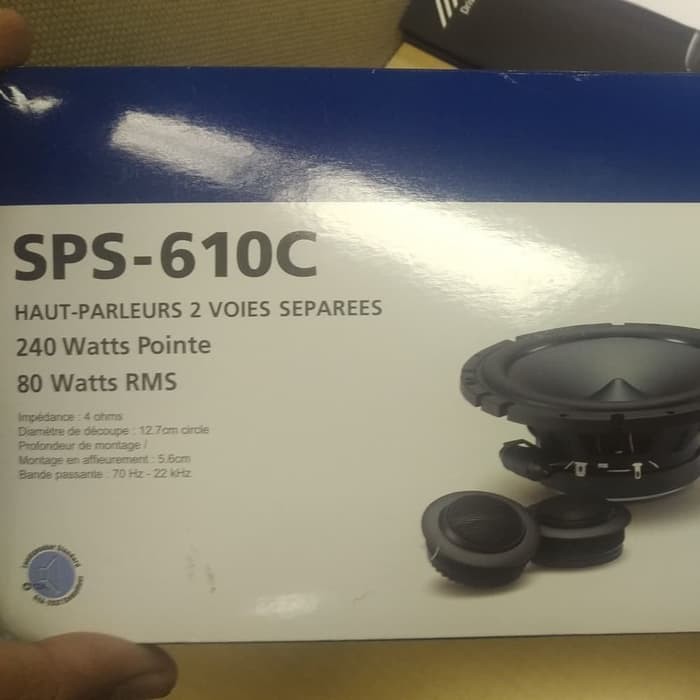 SPEAKER COMPONENT ALPINE SPS 610 C