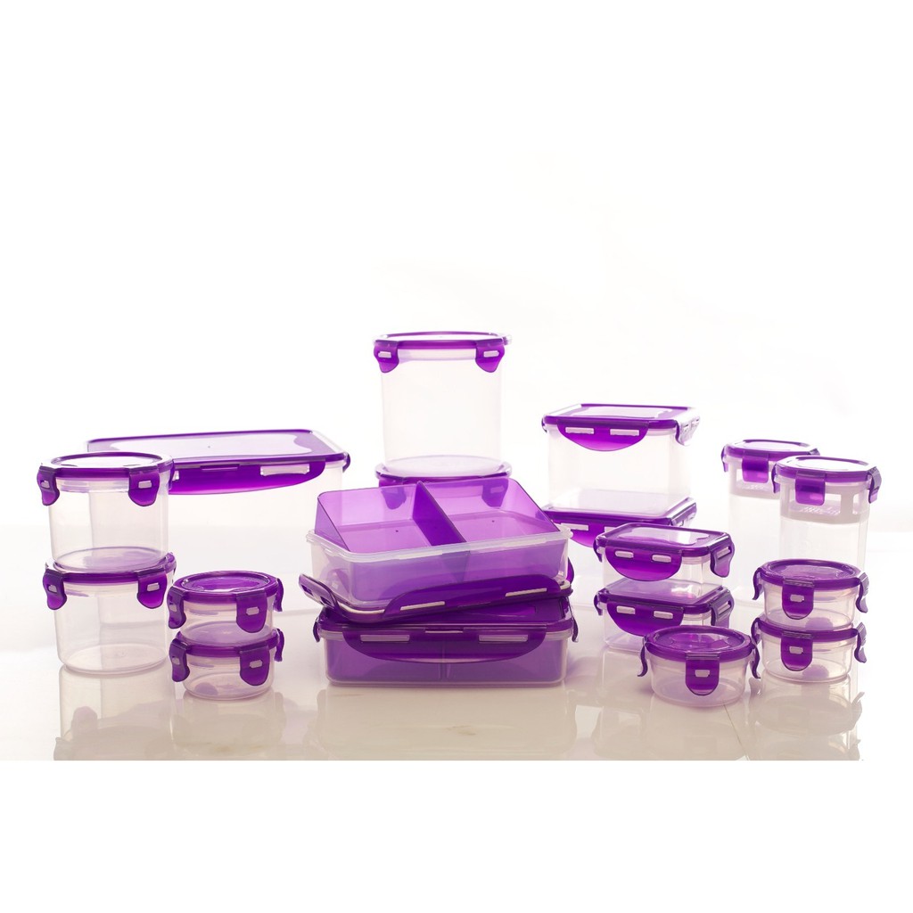 

Lock Four Set 16 pcs Gratis 2 pcs Tea Bottle