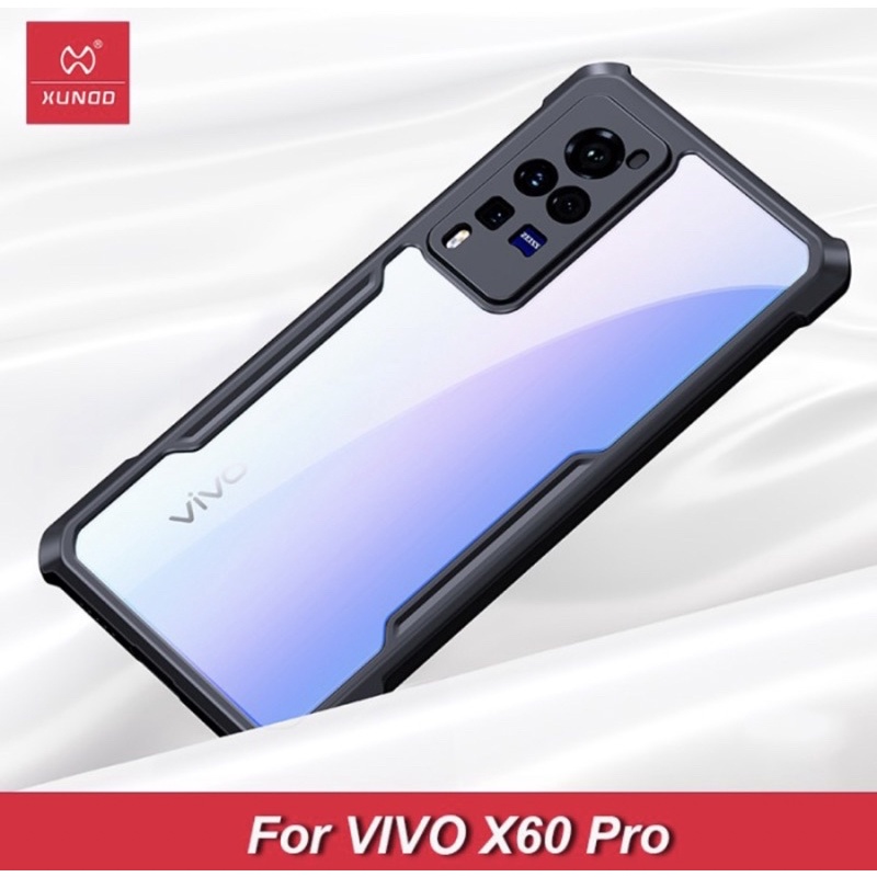 Case Xundd Original Vivo X60 Pro Soft Hard Case Hybird - Black