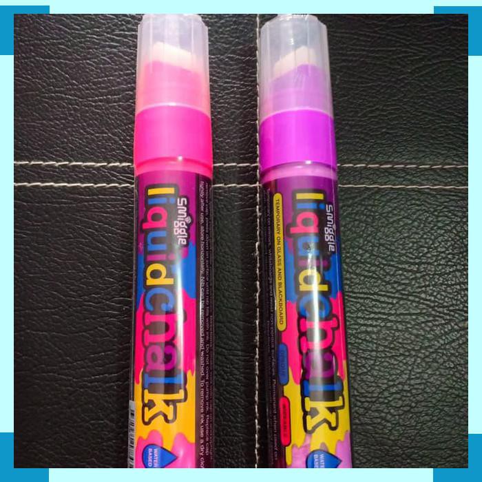 

Smiggle Liquid Chalk Window Glass Marker Blackboar Spidol Kaca Jendela