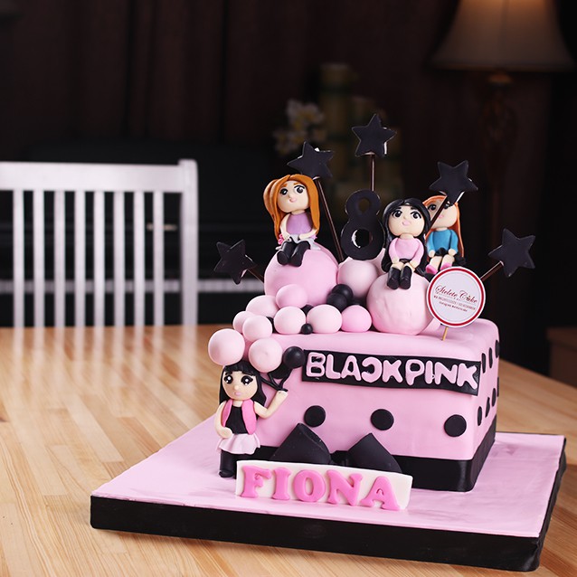 

Kue Ulang Tahun / Birthday Cake tema Blackpink / MOHON BACA KETERANGAN