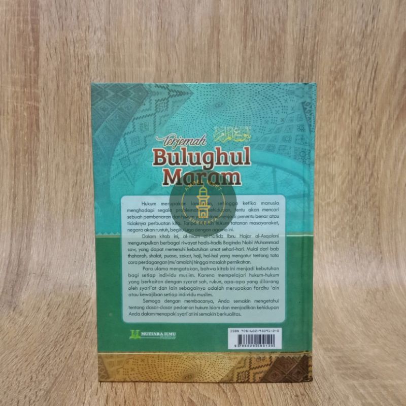 Terjemah Bulughul Maram Kitab Hukum-hukum Islam - Mutiara Ilmu Publisher