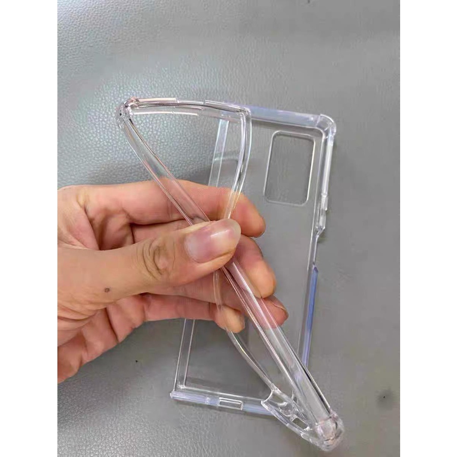 Anti Crack Acrylic Bening Samsung Galaxy Z FOLD 5 FOLD 4 Z Fold 3 Fold 2 Soft Case Transparan High Quality