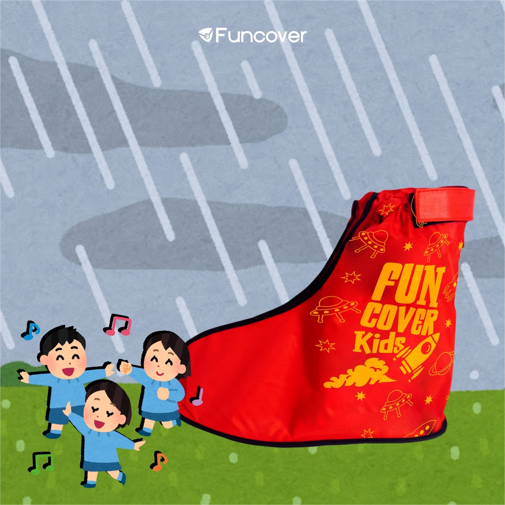 Cover Shoes FUNCOVER JUNIOR Kids Pelindung Sepatu Anak