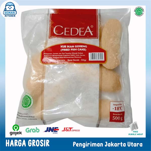 CEDEA KUE IKAN GORENG/FRIED FISH CAKE 500 GRAM