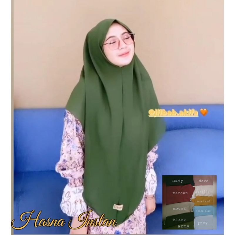 Hasna Instan / Jilbab Hasna / Hijab Debia / Jilbab Akifa