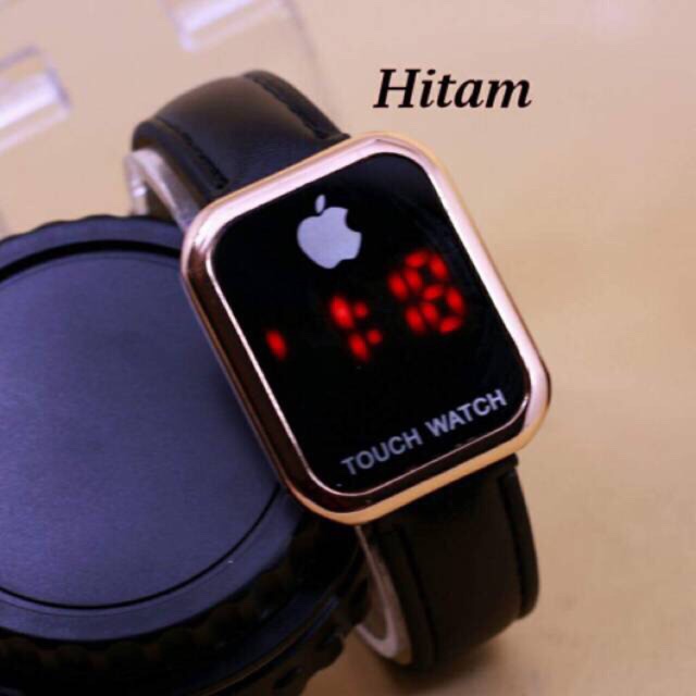 jam tangan iphone touch watch kulit unisex free box