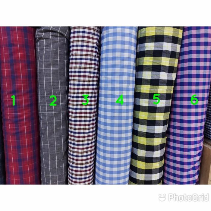 Kain | Kain Katun Yandet Bahan Kemeja Pria